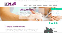 Desktop Screenshot of eresult.de