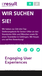 Mobile Screenshot of eresult.de